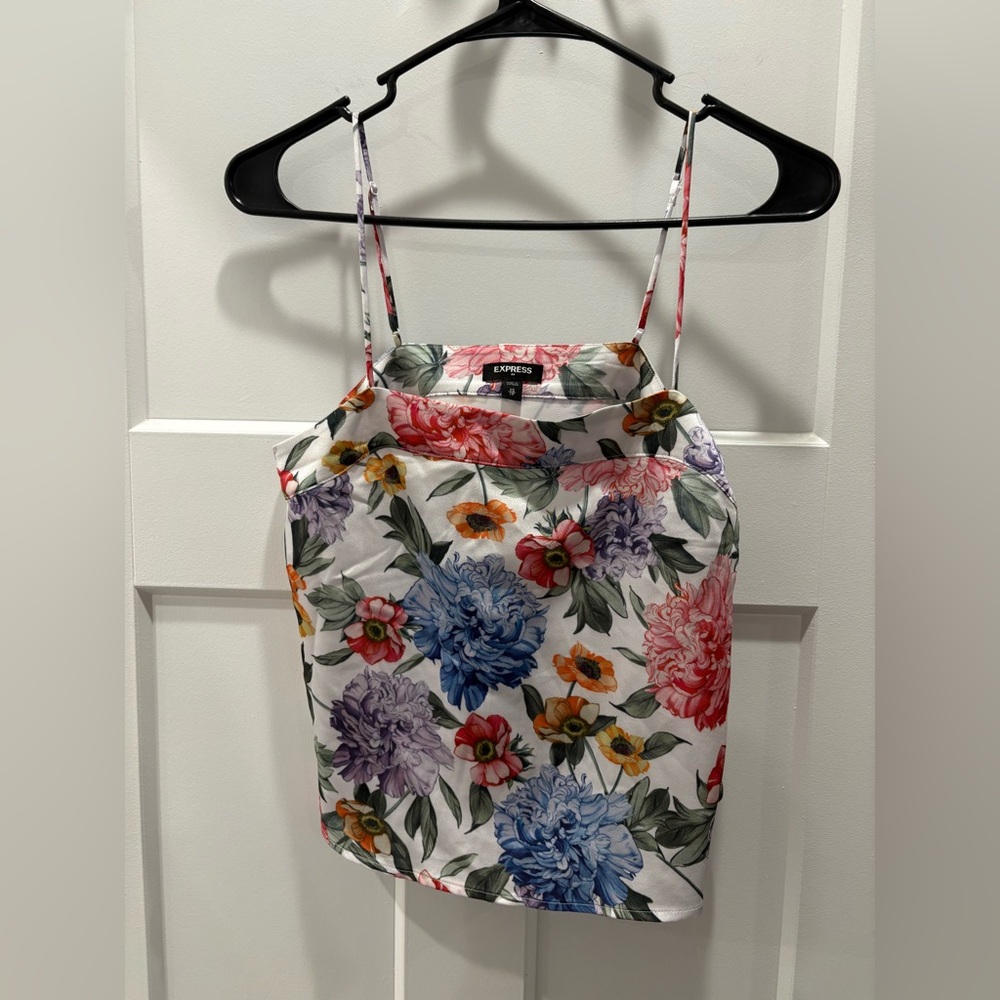 Express Multicolor Floral Camisole Top